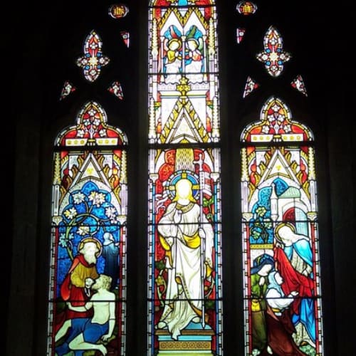 panels stained glass 