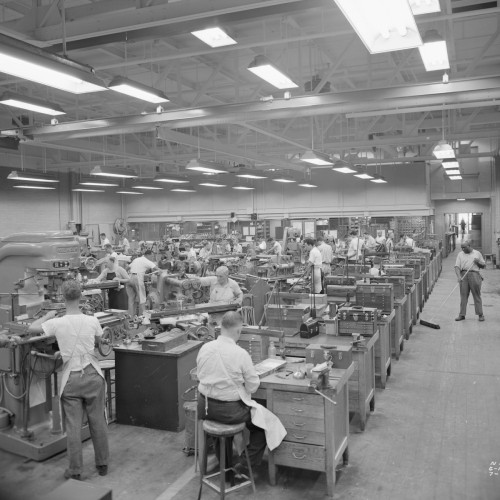 machine shop 1940s 