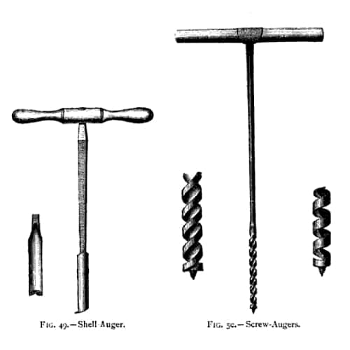 woodworking augers 