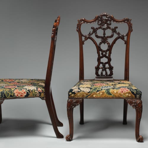 Chippendale dining chairs 