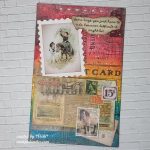 March Art Journal Page-You Just Have to Ride